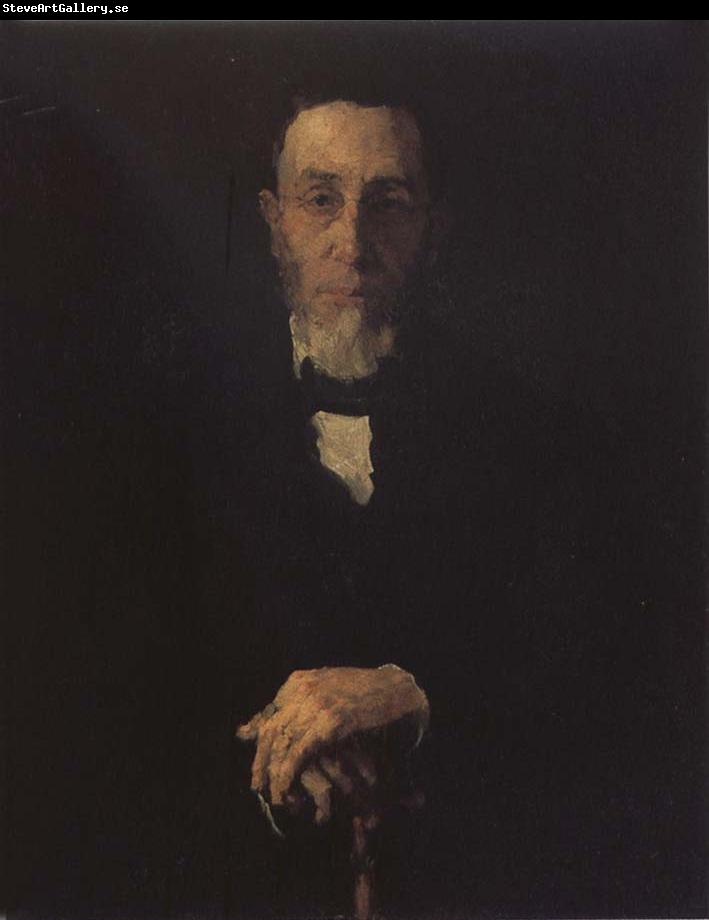 Wilhelm Leibl Portrait of Burgermeister Klein